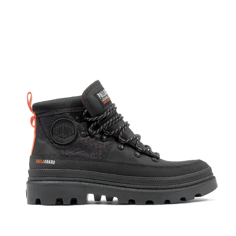 Men's Slip-Resistant Shoes Palladium Men's Pallatrooper Hkr WP+ in Black