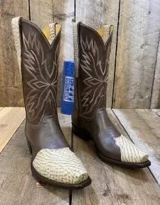 Men's Versatile Boots Stone Shark & Brown Calf Tres Outlaws Men's Classic Boot 3861 Men's Versatile Boots Stone Shark & Brown Calf Tres Outlaws Men's Classic Boot 3861