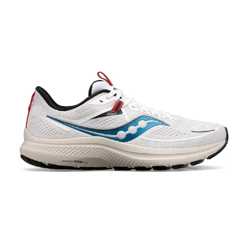 Men's Elegant Shoes Saucony Men's Omni 21 - White/Sand