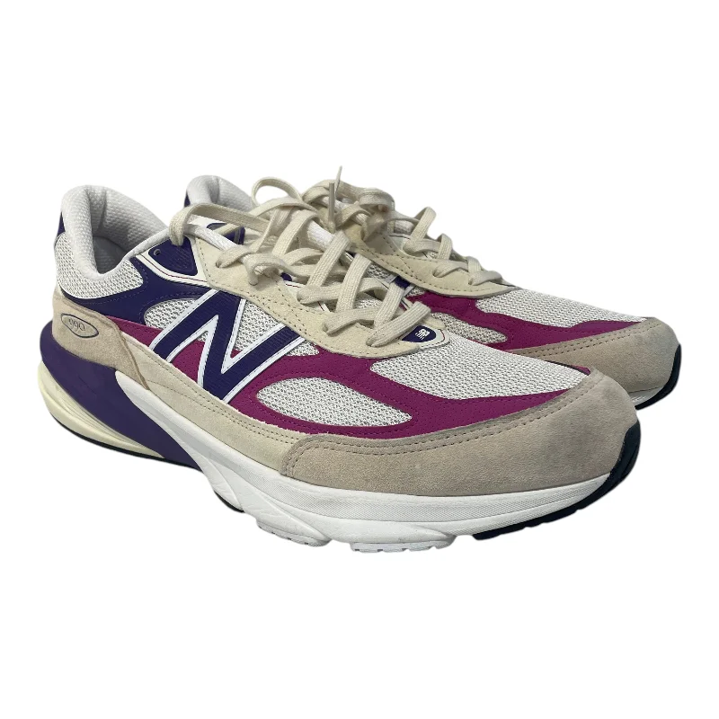 Men's All-Day Wear Boots NEW BALANCE/U990/Low-Sneakers/US 14/Suede/PPL/U990TD6