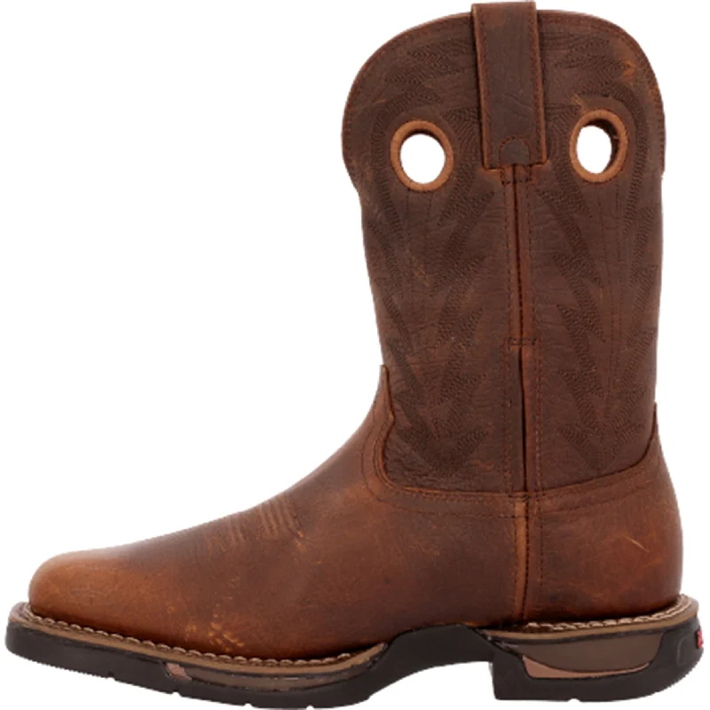 Men's Stylish Boots Rocky Men's Brown H20 Proof Square Toe Boots