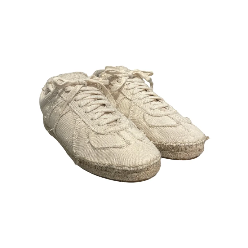 Men's Seamless Design Shoes Martin Margiela/Low-Sneakers/US 7/BEG/Low-Top Cloth Trainers