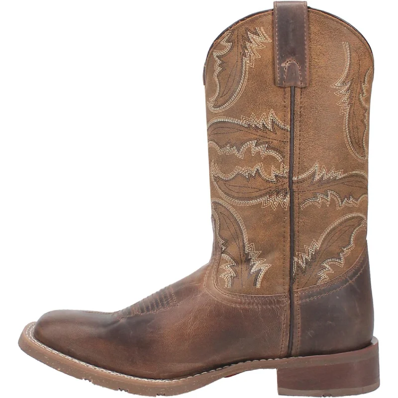 Men's High-Quality Boots Dan Post Men's Bradshaw Brown/Tan Square Toe