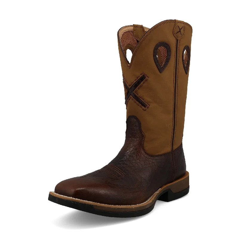 Men's Moisture-Wicking Boots Twisted X Men's Brown 12" Tech X Boots