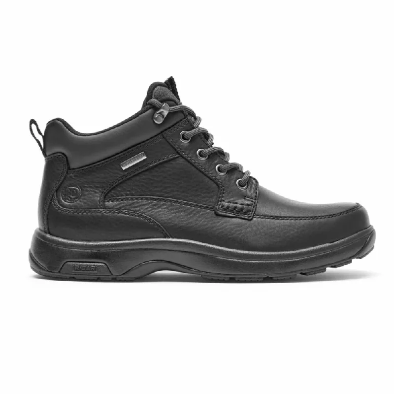 Men's Breathable Boots Dunham Men's Mid Boot 8000 Black 4E