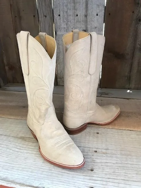 Men's Flexible Sole Shoes Natural Suede Tres Outlaws Men's Classic Boot 3354@
