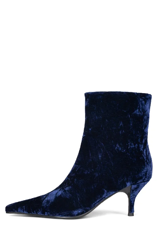 Blue Crushed Velvet