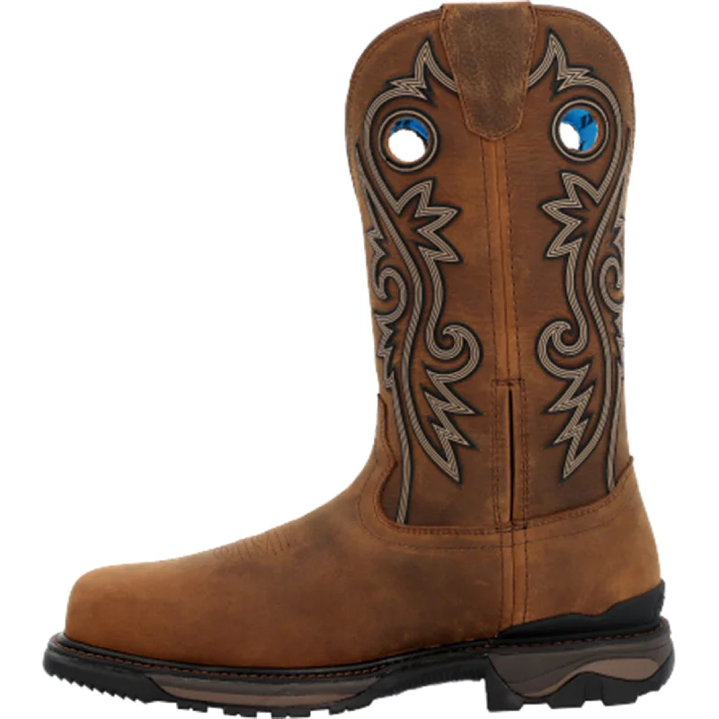 Men's All-Season Shoes Rocky Men's Tan/Brown Carbon 6 Square Toe Boots