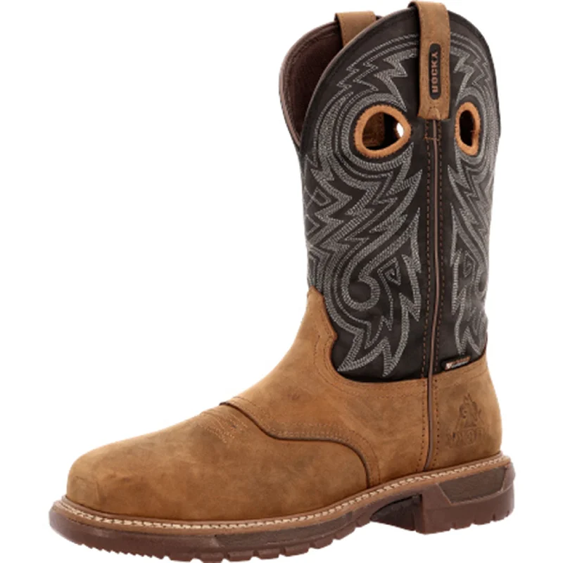 Men's Sporty Boots Rocky Men's Ride FLX H2O Composite Square Toe