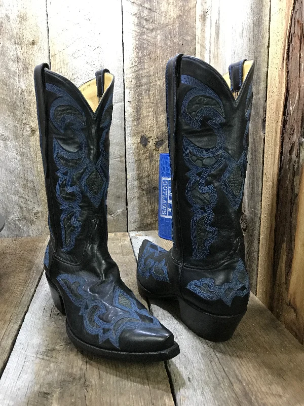 Men's Handcrafted Boots Old El Paso  &  Gator Tres Outlaws Men's Classic Boot  3909 *