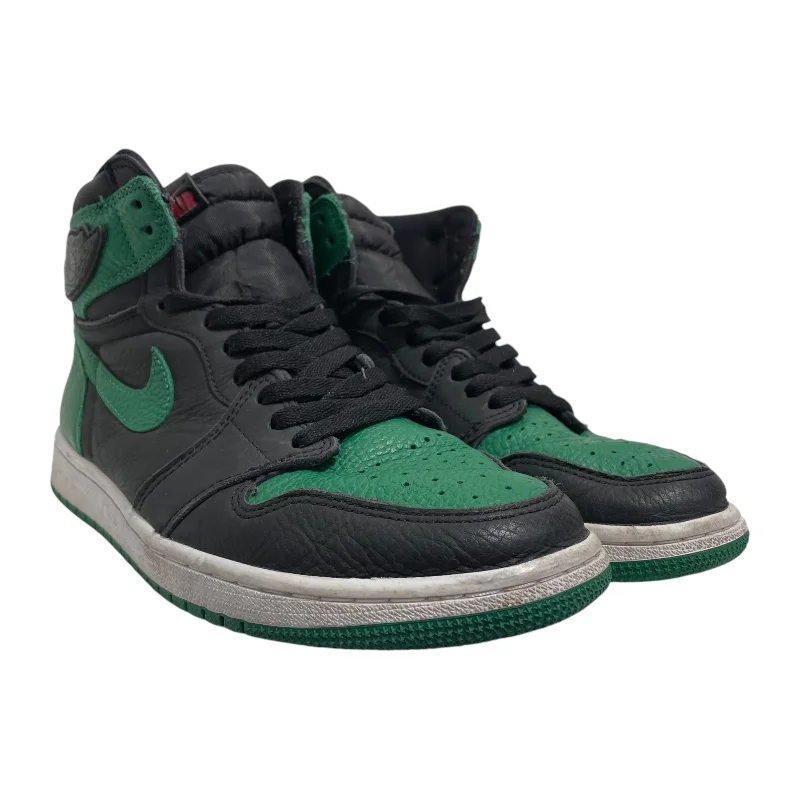 Men's Temperature-Regulating Shoes NIKE/Hi-Sneakers/US 9/Leather/GRN/555088039