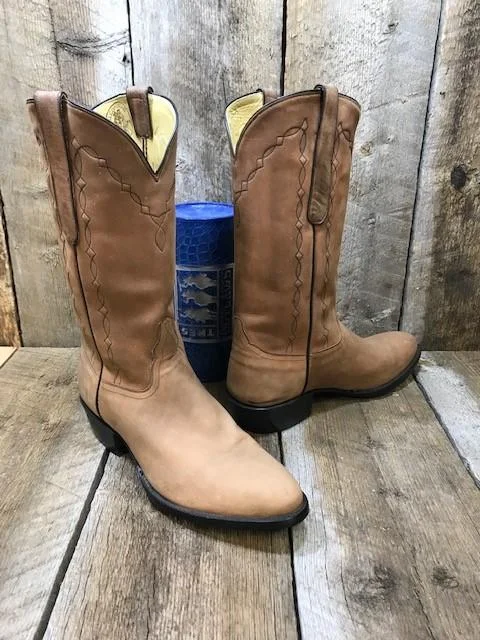 Casual  Shoes For Everyday Wear Tan Nubuck Tres Outlaws Men's Classic Boot 4118