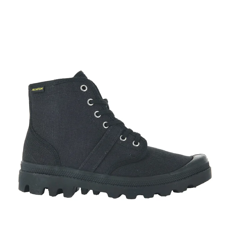 Men's Cozy Boots Palladium Men's Pallabrousse in Black/Black