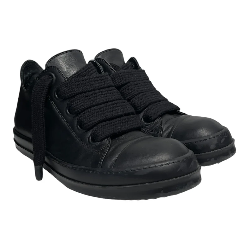 Men's Stylish Shoes Rick Owens/Low-Sneakers/EU 45/Leather/BLK/RAMONES JUMBO LOW