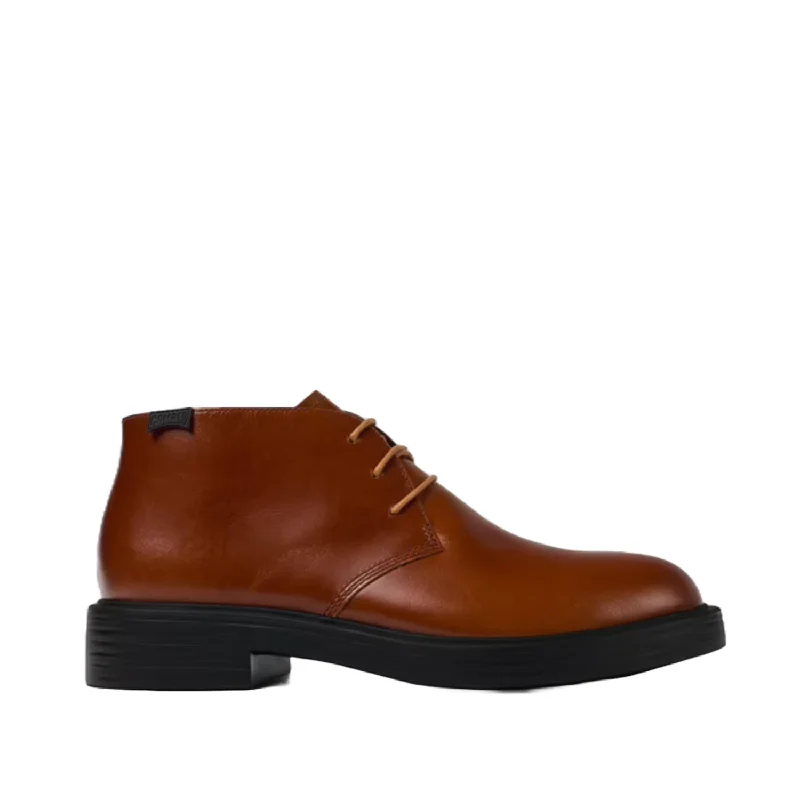Men's Ergonomic Boots Camper Men's Dean in Medium Brown