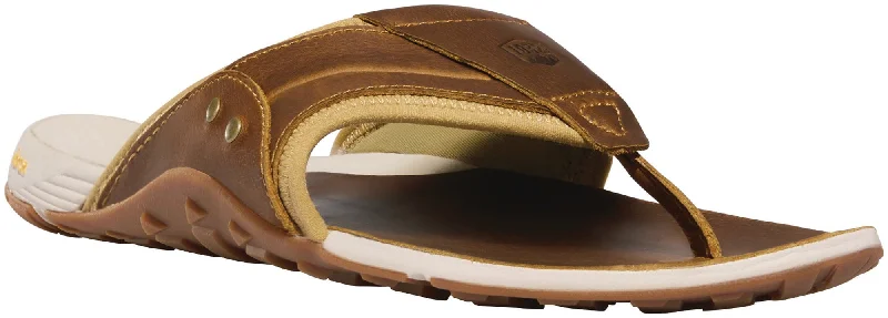 Danner Lost Coast Mens Sand Dune Leather T-Strap Sandals