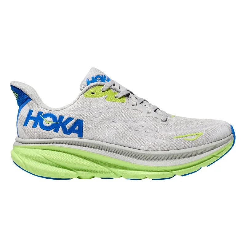 Hoka One One Men's Clifton 9 Stardust/Electric Cobalt