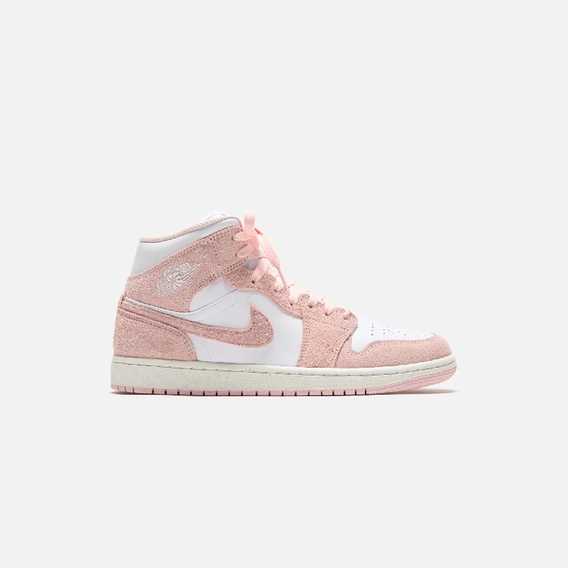 Jordan Air Jordan 1 Mid SE - White / Legend Pink / Sail