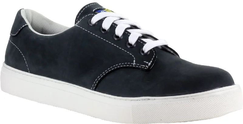 Mellow Walk Jessica Womens Black Leather Sneaker Shoes 8.5 E