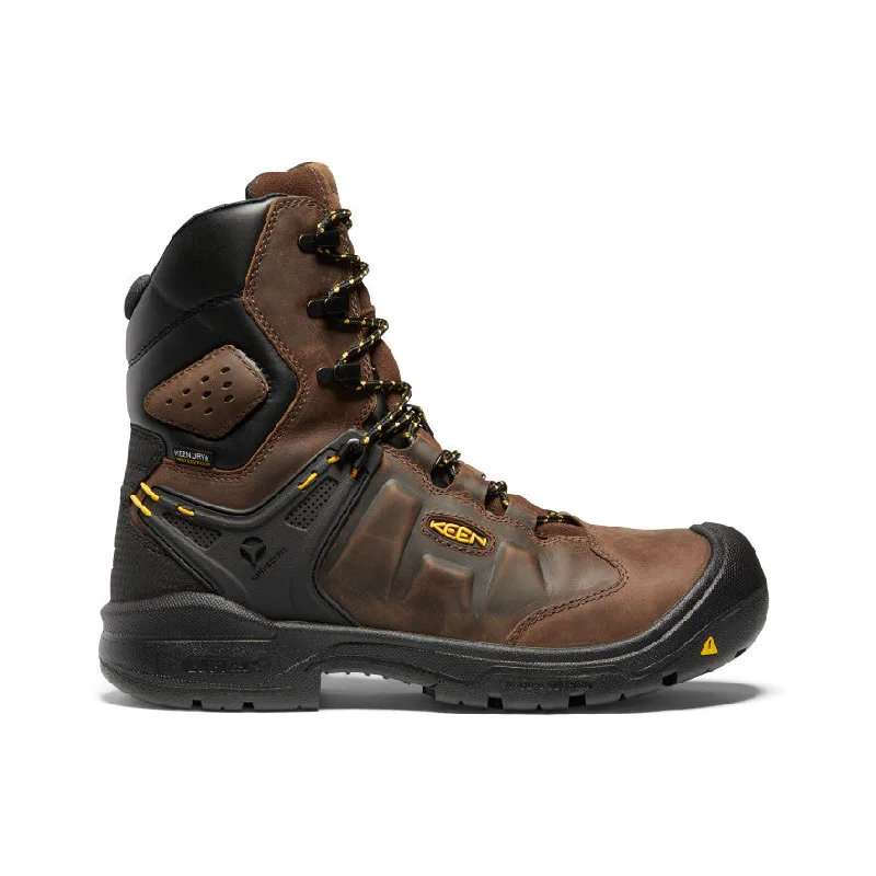 Men's Dover 8" Waterproof Boot (Carbon Toe)  |  Dark Earth/Black