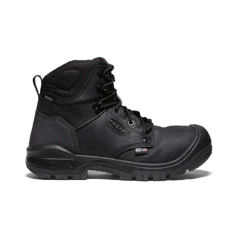 Men's Independence 6" Waterproof Boot (Soft Toe)  |  Black/Black