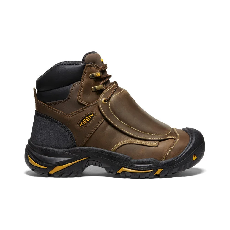 Men's Mt Vernon 6" MET Waterproof Boot (Steel Toe)  |  Cascade Brown