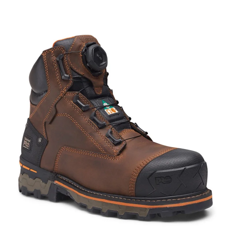 Men's Timberland Pro, Boondock BOA 6-Inch Composite Toe Waterproof Work Boot