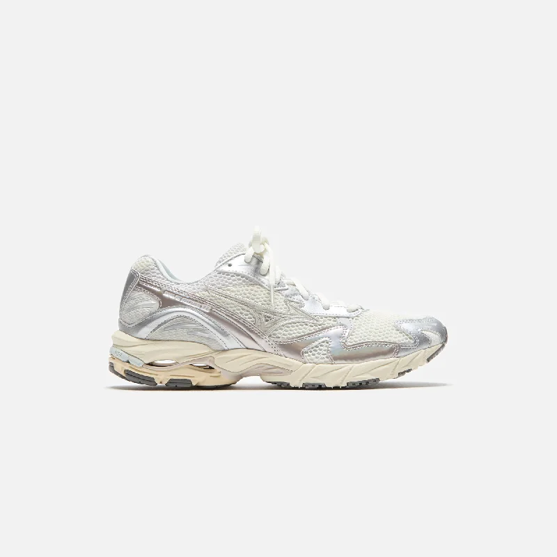 Mizuno Wave Rider 10 - Metallic Snow White