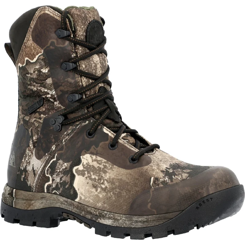 Men's All-Season Shoes Rocky Mens Lynx 400G Mossy Oak Country Cordura Hunting Boots