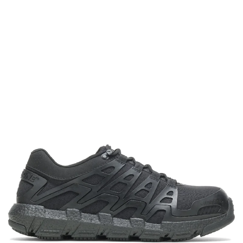 Wolverine Mens Rev Durashocks UltraspringOxford CM Black Mesh Work Shoes